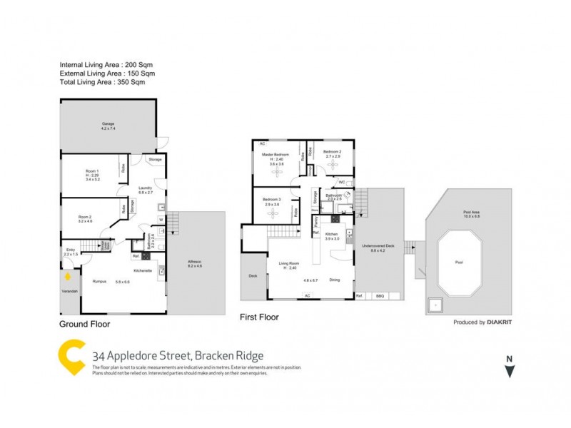 34 Appledore Street, Bracken Ridge QLD 4017 Floorplan