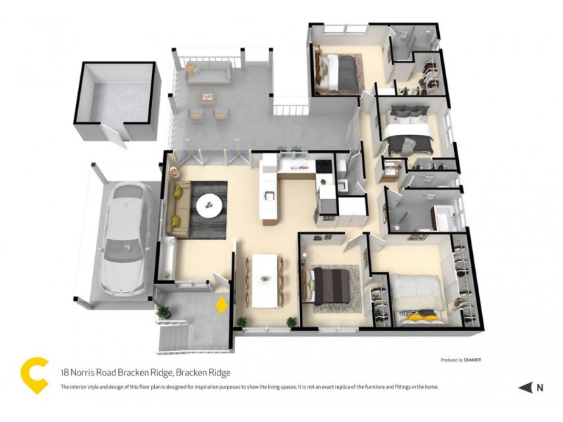 18 Norris Road, Bracken Ridge QLD 4017 Floorplan