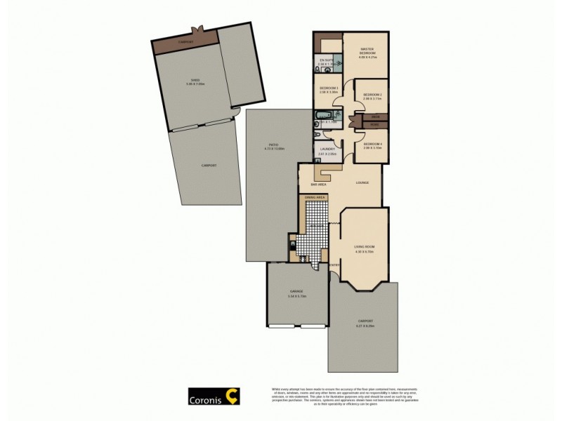 42 Arnica Crescent, Bald Hills QLD 4036 Floorplan