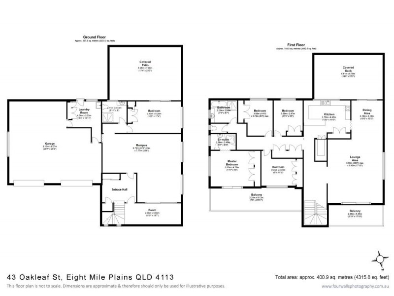 43 Oakleaf Street, Eight Mile Plains QLD 4113 Floorplan