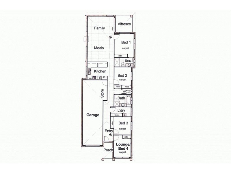 50 Carnarvon Avenue, Springfield Lakes QLD 4300 Floorplan