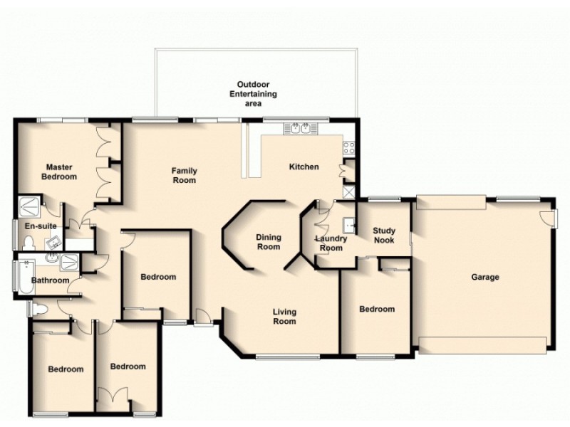 1 Byron Street, Runcorn QLD 4113 Floorplan