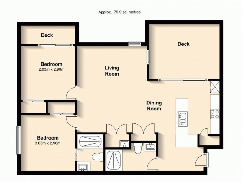 9/45 Hill Crescent, Carina Heights QLD 4152 Floorplan