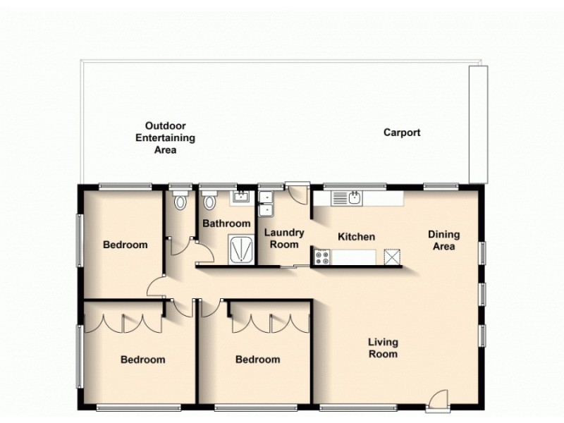 44 Bradman Street, Sunnybank Hills QLD 4109 Floorplan