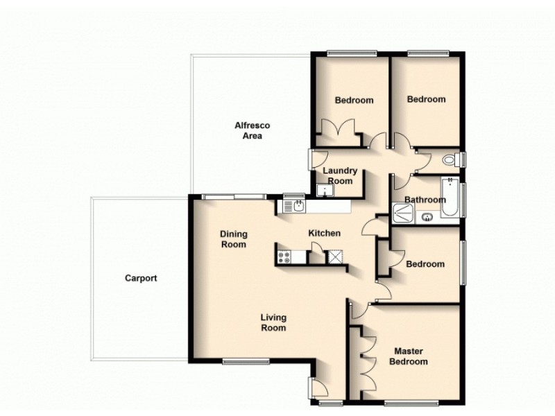 24 Lycoris Street, Crestmead QLD 4132 Floorplan