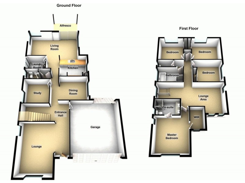 34 Aldea Place, Stretton QLD 4116 Floorplan