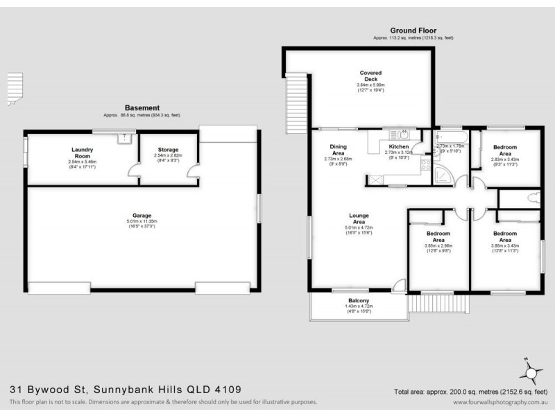 31 Bywood Street, Sunnybank Hills QLD 4109 Floorplan