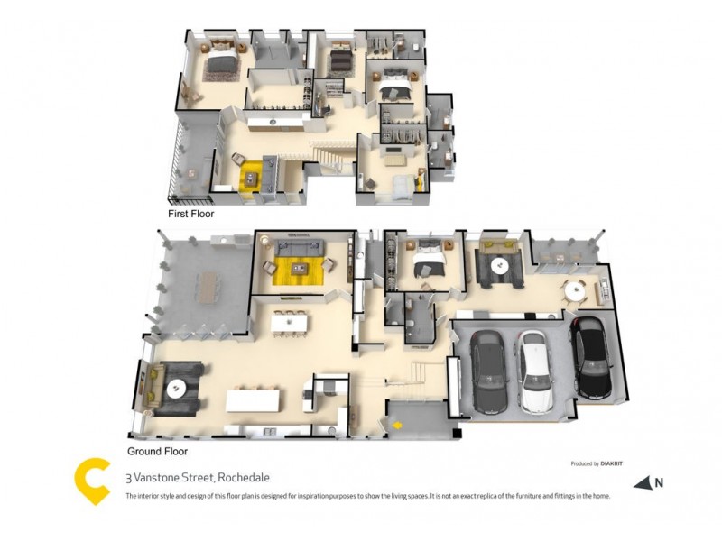 3 Vanstone Street, Rochedale QLD 4123 Floorplan
