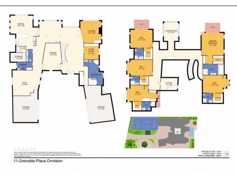 11 Grenoble Place, Raby Bay QLD 4163 Floorplan