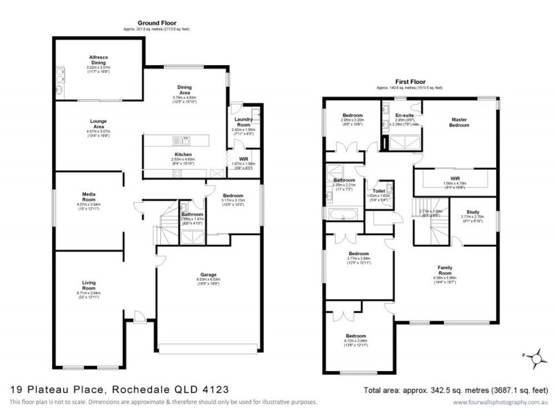 19 Plateau Place, Rochedale QLD 4123 Floorplan