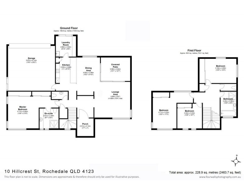 10 Hillcrest Street, Rochedale QLD 4123 Floorplan
