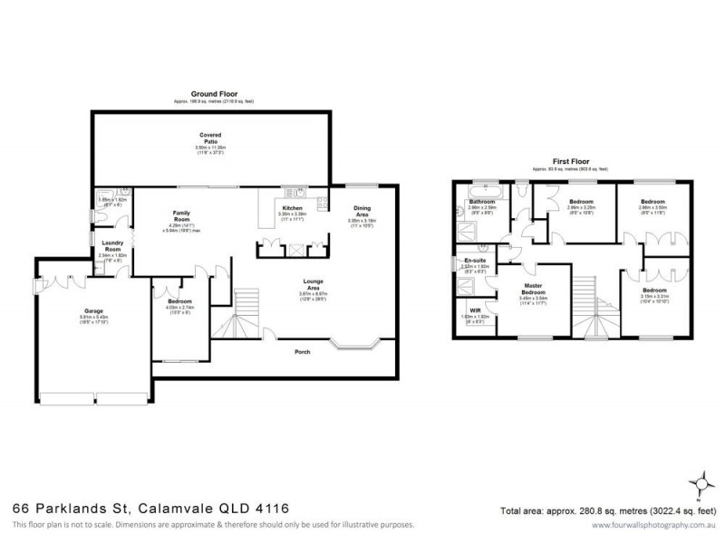 66 Parklands Street, Calamvale QLD 4116 Floorplan