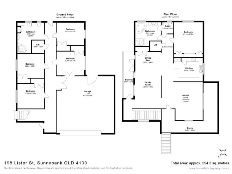 198 Lister Street, Sunnybank QLD 4109 Floorplan