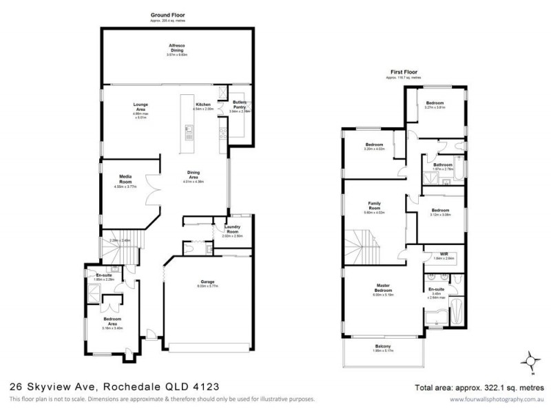 26 Skyview Avenue, Rochedale QLD 4123 Floorplan