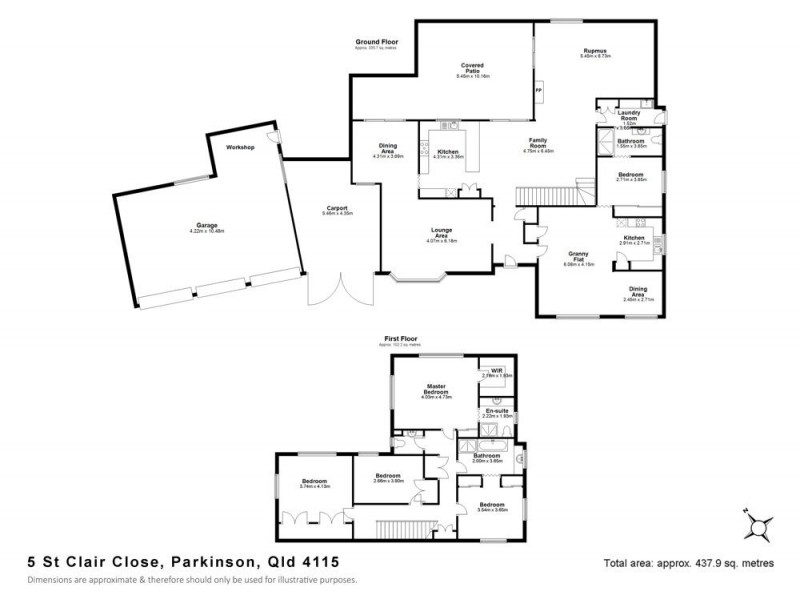 5 St Clair Close, Parkinson QLD 4115 Floorplan