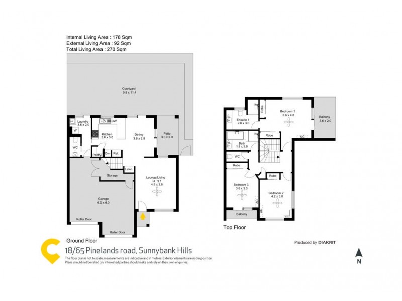 18/65 Pinelands Road, Sunnybank Hills QLD 4109 Floorplan