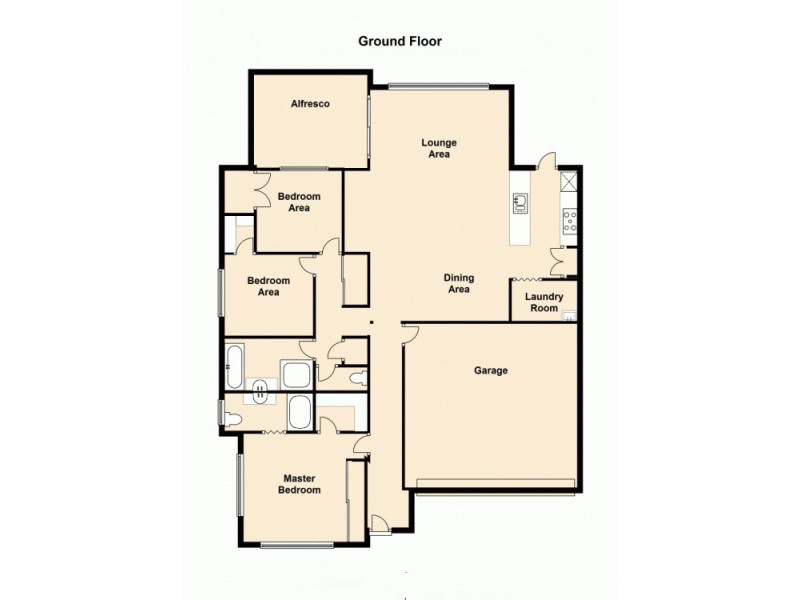 18 Cottonwood Crescent, Springfield Lakes QLD 4300 Floorplan