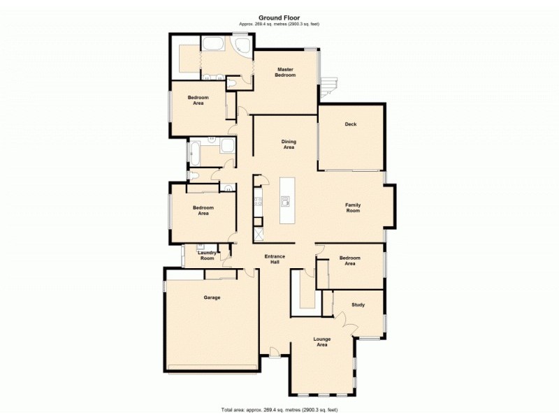 12 Rufous Crescent, Brookwater QLD 4300 Floorplan
