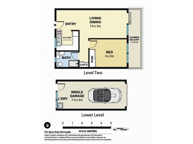 4/27 Agnes Street, Morningside QLD 4170 Floorplan