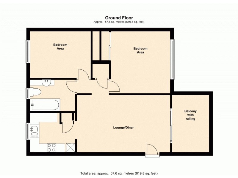 3/33 Bayliss Street, Toowong QLD 4066 Floorplan