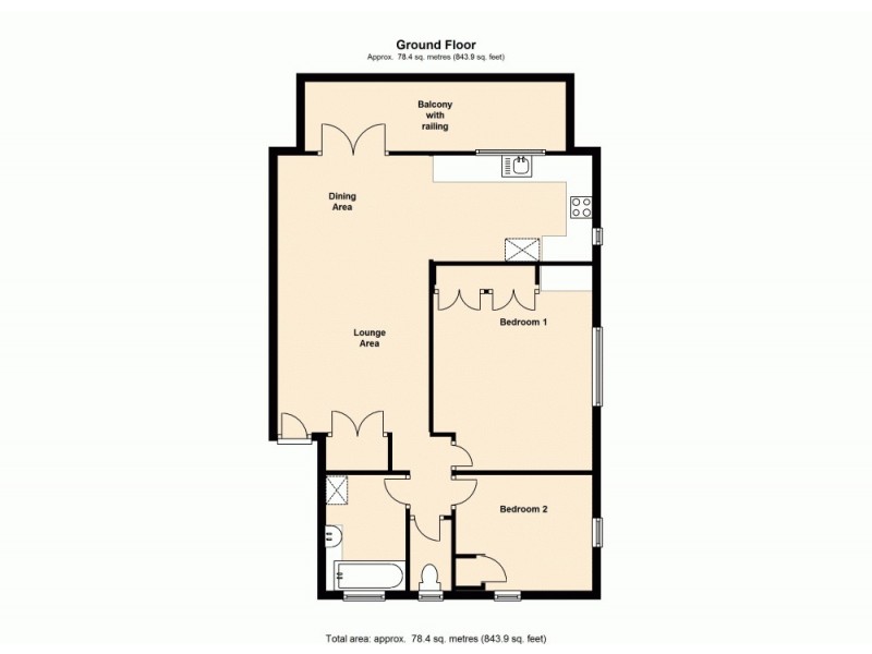 45/11 Ascog Terrace, Toowong QLD 4066 Floorplan