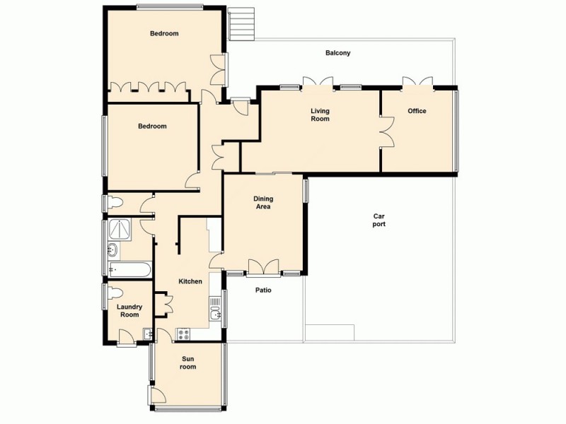 319 Carmody Road, St Lucia QLD 4067 Floorplan