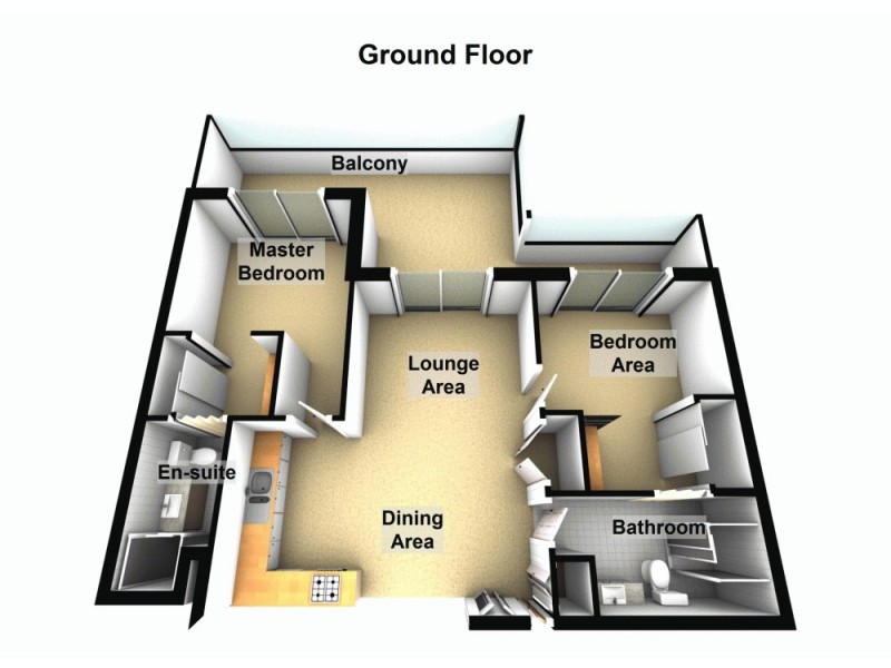 6/18 Gailey Road, St Lucia QLD 4067 Floorplan
