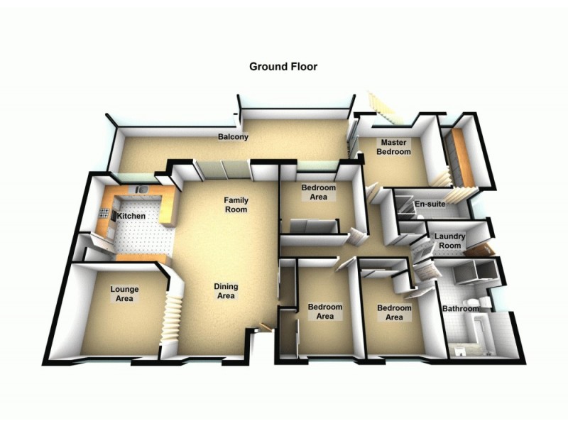 4 Noble Place, Goodna QLD 4300 Floorplan