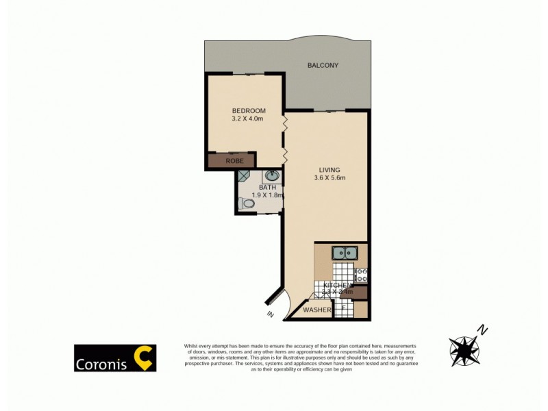51/66 Dunmore Terrace, Auchenflower QLD 4066 Floorplan