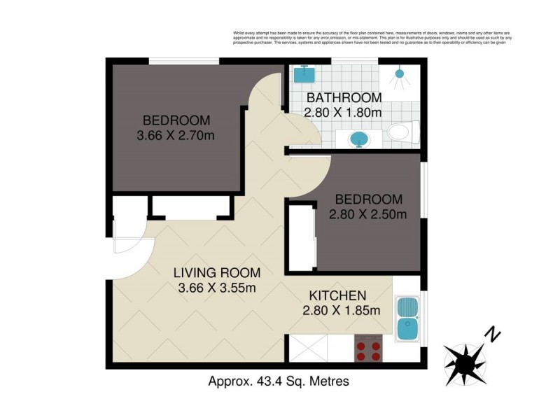 3/6 Rochester Terrace, Kelvin Grove QLD 4059 Floorplan