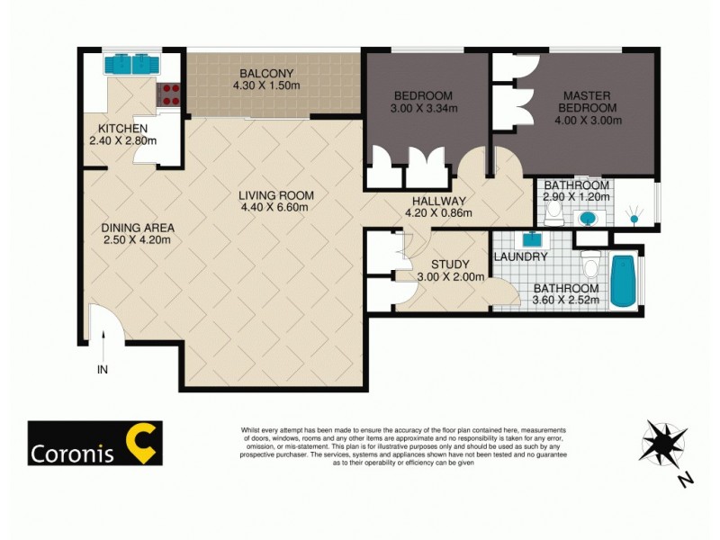 15/68 Bellevue Terrace, St Lucia QLD 4067 Floorplan