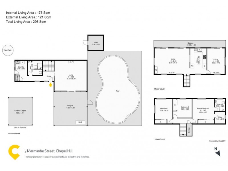 3 Marmindie Street, Chapel Hill QLD 4069 Floorplan