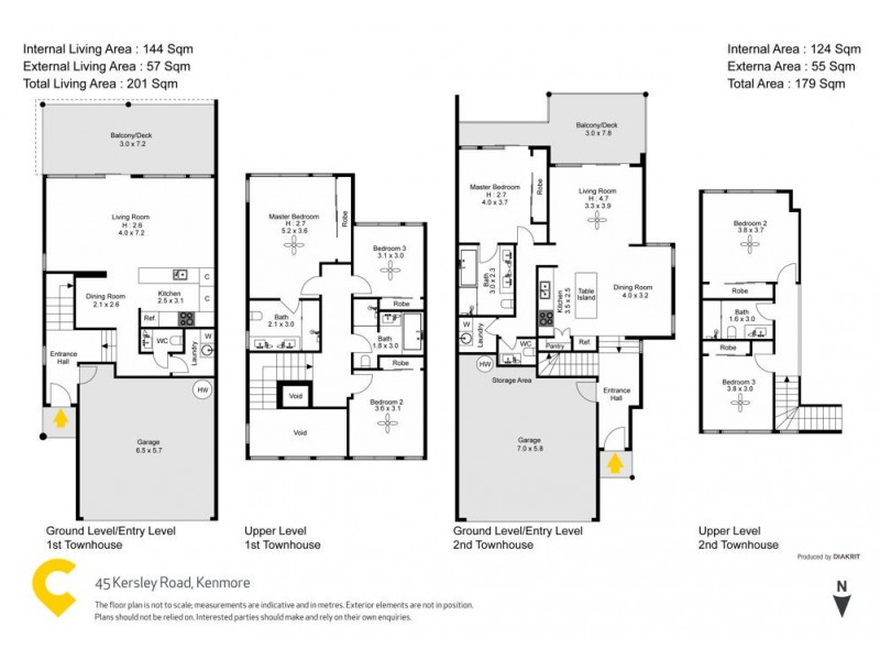 45 Kersley Road, Kenmore QLD 4069 Floorplan