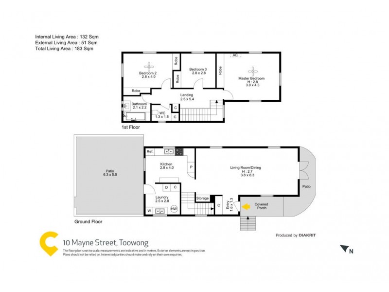 10 Mayne Street, Toowong QLD 4066 Floorplan