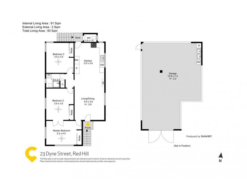 23 Dyne Street, Red Hill QLD 4059 Floorplan