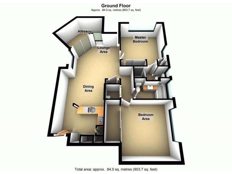 1/18 Morrow Street, Taringa QLD 4068 Floorplan