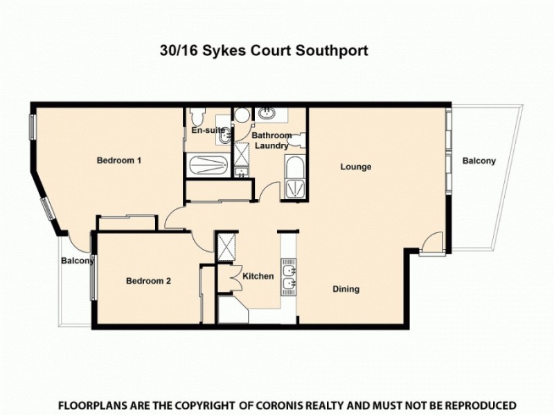 30/16 Sykes Court, Southport QLD 4215 Floorplan