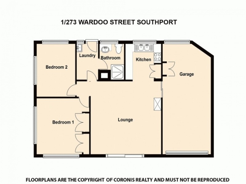 1/273 Wardoo Street, Southport QLD 4215 Floorplan
