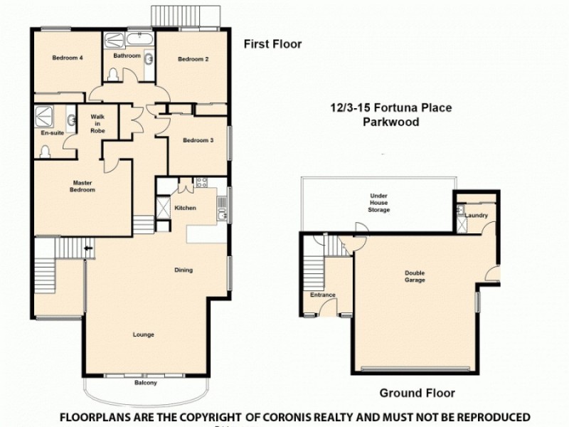 12/3-15 Fortuna Place, Parkwood QLD 4214 Floorplan