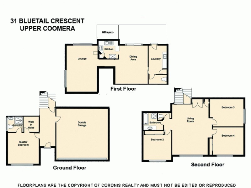 31 Bluetail Crescent, Upper Coomera QLD 4209 Floorplan