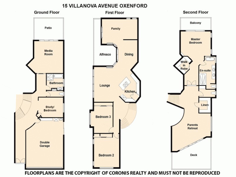 15 Villanova Avenue, Oxenford QLD 4210 Floorplan