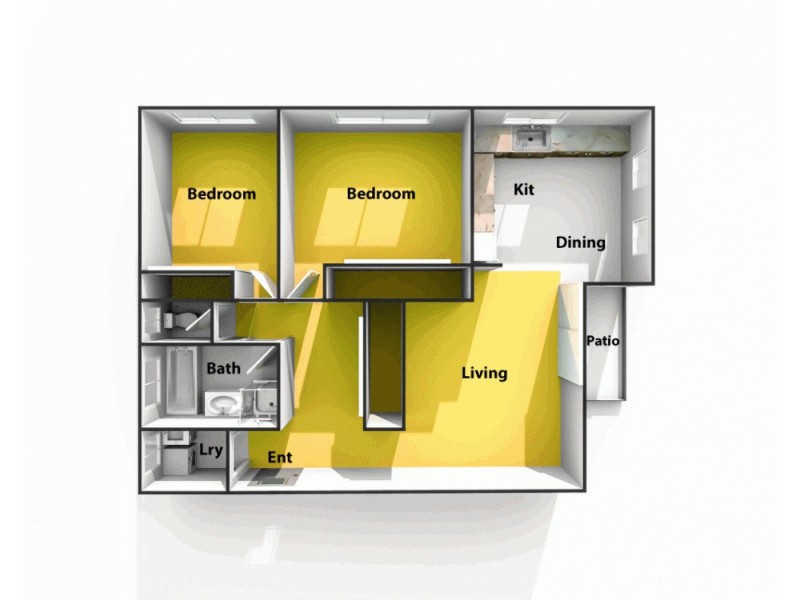4/27 Pacific Boulevard, Buddina QLD 4575 Floorplan