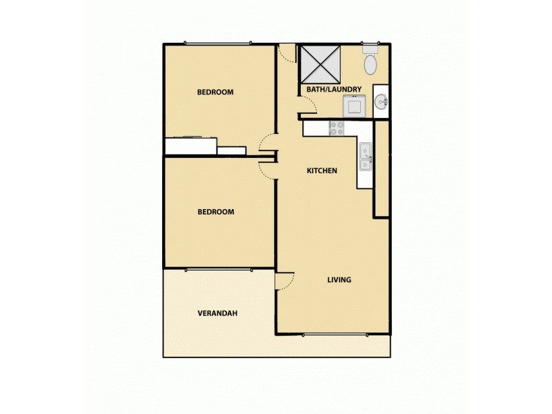 1/2 Rose Street, Maroochydore QLD 4558 Floorplan
