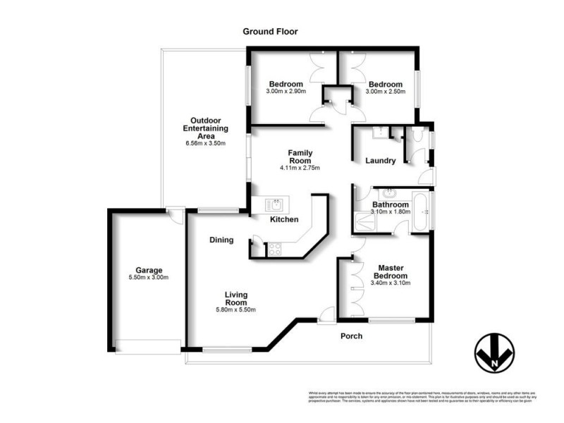6 Lotus Place, Bli Bli QLD 4560 Floorplan