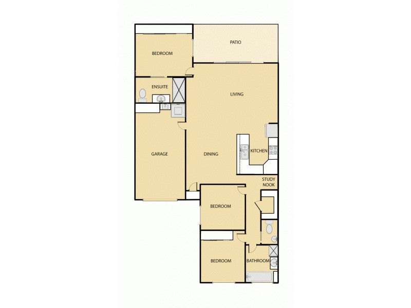 1/16 Stevens Street, Yandina QLD 4561 Floorplan