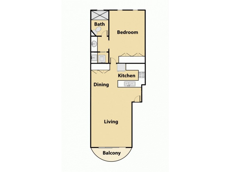 27/274 Alexandra Parade, Alexandra Headland QLD 4572 Floorplan