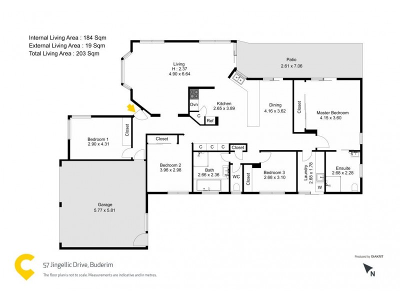 57 Jingellic Drive, Buderim QLD 4556 Floorplan