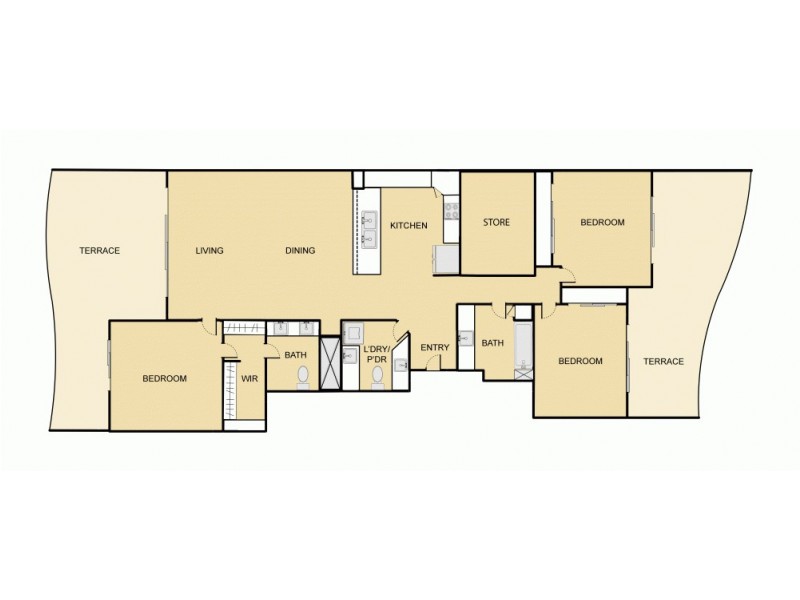 18/21 Smith Street, Mooloolaba QLD 4557 Floorplan