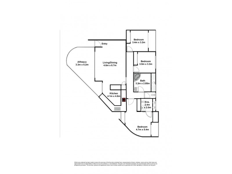 1/50 Parkyn Parade, Mooloolaba QLD 4557 Floorplan