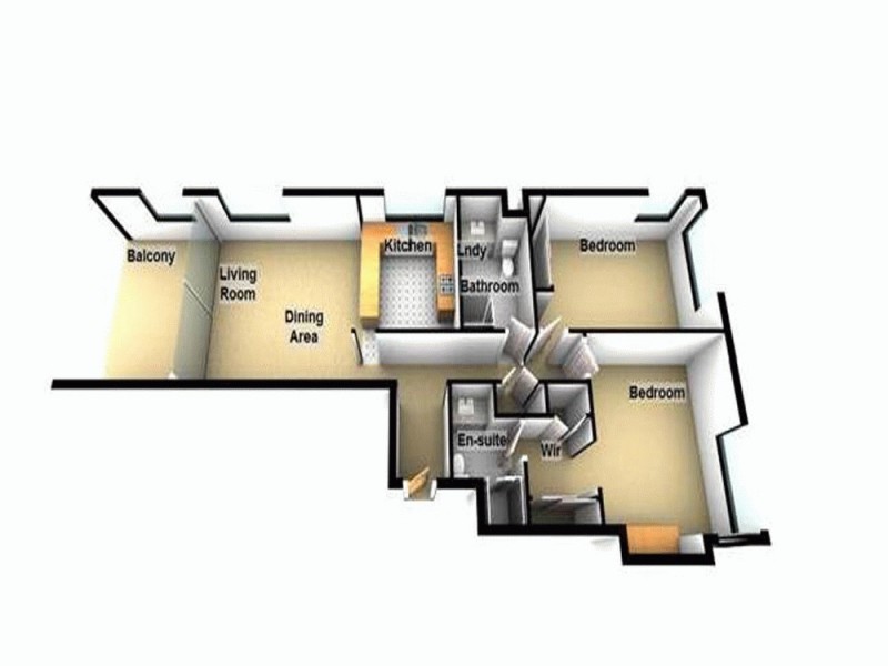 3/84 Parkyn Parade, Mooloolaba QLD 4557 Floorplan